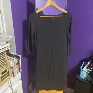 Grey T-shirt dress